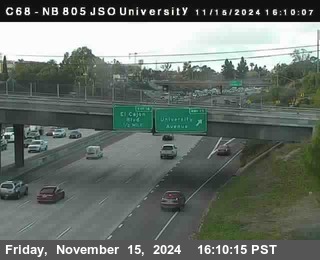 NB 805 at Landis st