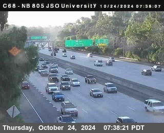 NB 805 at Landis st