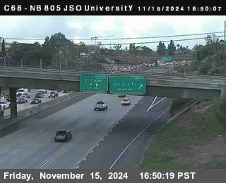 NB 805 at Landis st