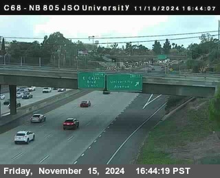 NB 805 at Landis st