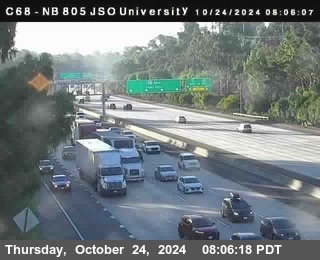 NB 805 at Landis st