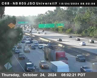 NB 805 at Landis st