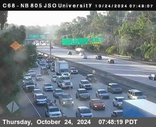 NB 805 at Landis st