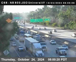 NB 805 at Landis st