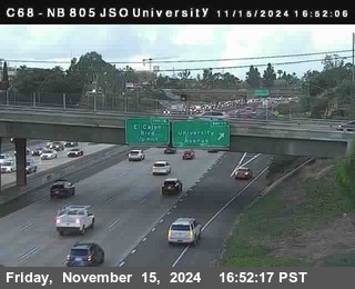 NB 805 at Landis st