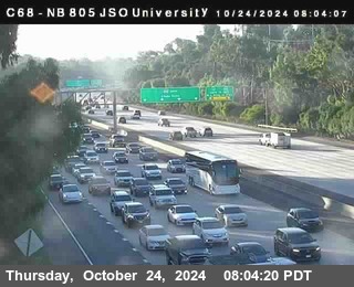 NB 805 at Landis st