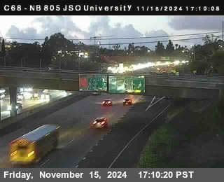 NB 805 at Landis st