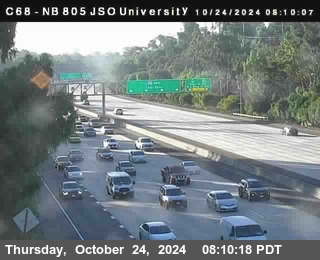 NB 805 at Landis st