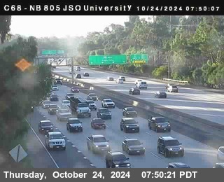 NB 805 at Landis st