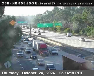 NB 805 at Landis st