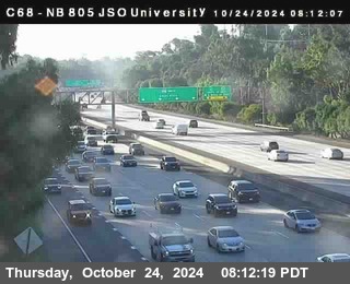 NB 805 at Landis st