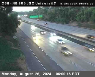 NB 805 at Landis st