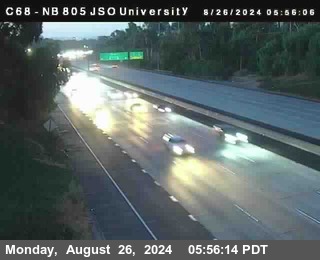 NB 805 at Landis st