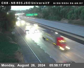 NB 805 at Landis st