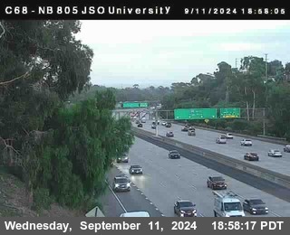 NB 805 at Landis st