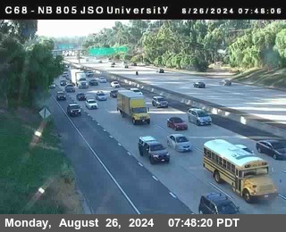 NB 805 at Landis st