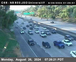 NB 805 at Landis st