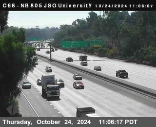 NB 805 at Landis st