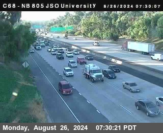 NB 805 at Landis st