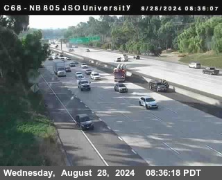 NB 805 at Landis st