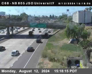 NB 805 at Landis st