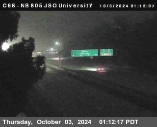 NB 805 at Landis st