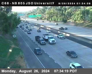 NB 805 at Landis st