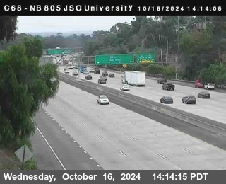 NB 805 at Landis st