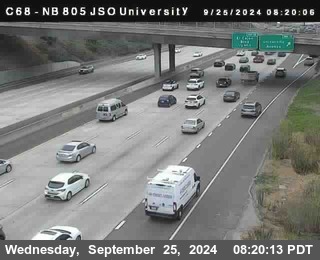 NB 805 at Landis st