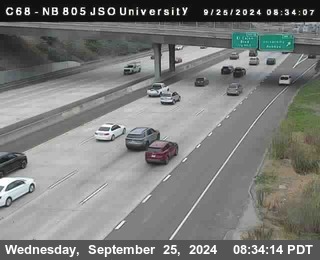 NB 805 at Landis st