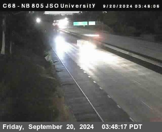 NB 805 at Landis st