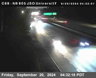 NB 805 at Landis st