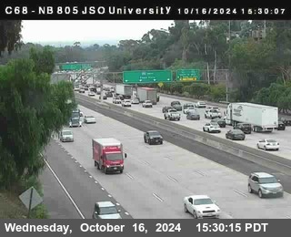 NB 805 at Landis st