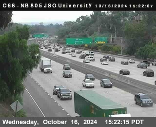 NB 805 at Landis st