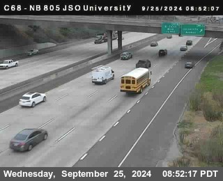 NB 805 at Landis st