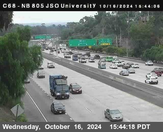 NB 805 at Landis st