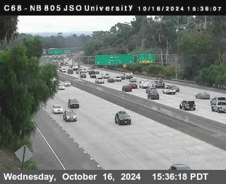 NB 805 at Landis st