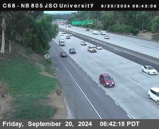 NB 805 at Landis st