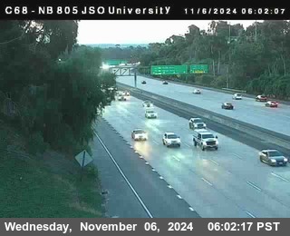 NB 805 at Landis st