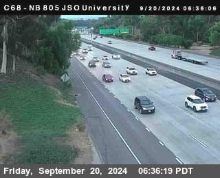 NB 805 at Landis st