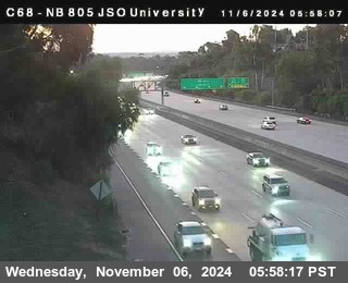 NB 805 at Landis st