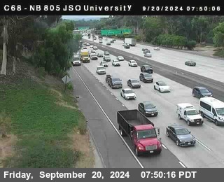 NB 805 at Landis st