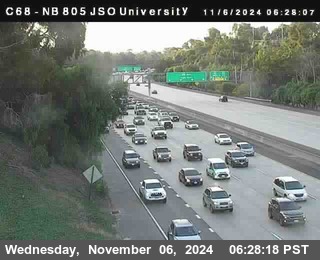 NB 805 at Landis st