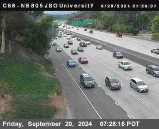 NB 805 at Landis st