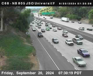 NB 805 at Landis st