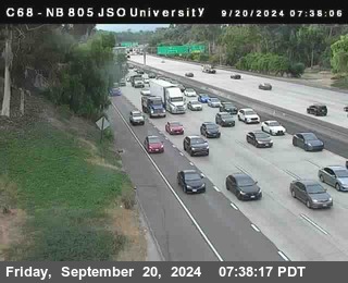 NB 805 at Landis st