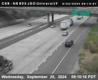 NB 805 at Landis st