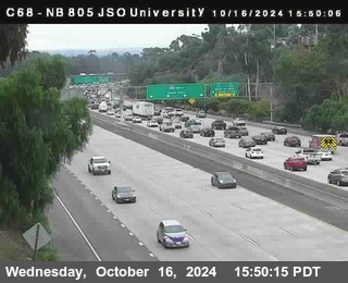 NB 805 at Landis st