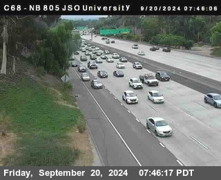 NB 805 at Landis st