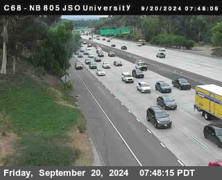 NB 805 at Landis st